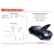 Упор капота Автоупор 2 шт для Mitsubishi Lancer 9 2003-2010